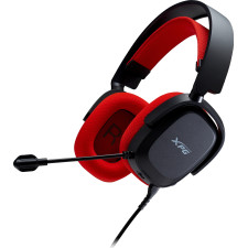 XPG PRECOG STUDIO Auscultadores Com fios Fita de cabeça Jogos USB Type-C Preto, Vermelho