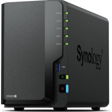 Synology DS225+ 2 Bay NAS PC Intel® Celeron® J4125 2 GB DDR4 Synology DSM Preto