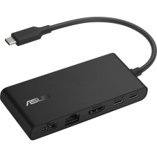 ASUS Dual 4K USB-C Dock DC201 Com fios USB 3.2 Gen 2 (3.1 Gen 2) Type-C Preto
