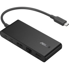 ASUS Dual 4K USB-C Dock DC201 Com fios USB 3.2 Gen 2 (3.1 Gen 2) Type-C Preto