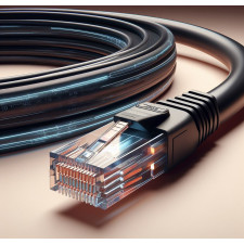 Phasak Cabo de Rede Cat.6 UTP Solido CCA Cat.6 UTP Preto 3M