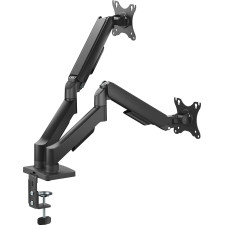 AISENS DT32TSR-357 montagem e suporte para monitores 81,3 cm (32") Secretária Preto