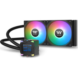 Thermaltake LA240-S ARGB Placa mãe Kit de arrefecimento líquido 12 cm Preto 1 unidade(s)