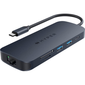 Targus HD4004GL base & duplicador de portas USB Type-C Azul