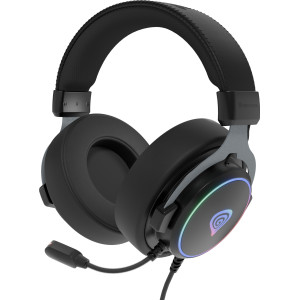 GENESIS Neon 764 Auscultadores Com fios Fita de cabeça Jogos USB Type-A Preto