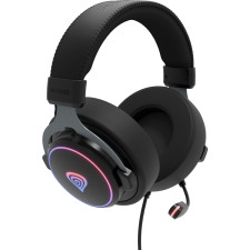 GENESIS Neon 764 Auscultadores Com fios Fita de cabeça Jogos USB Type-A Preto
