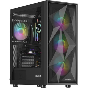 GENESIS Diaxid 605 ARGB Midi Tower Preto