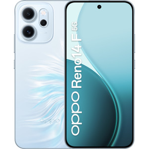 OPPO 14 F 5G Reno14 F 5G 16,7 cm (6.57") Dual SIM Android 15 USB Type-C 8 GB 256 GB 6000 mAh Azul
