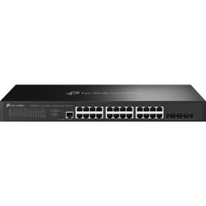 TP-Link Omada SG3428X-M2 switch de rede Gerido L2+ 2.5G Ethernet (100 1000 2500) 1U Preto