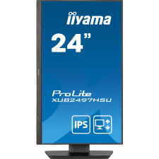 iiyama XUB2497HSU-B2 monitor de ecrã 60,5 cm (23.8") 1920 x 1080 pixels Full HD LED Preto