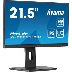 iiyama ProLite XUB2293HSU-B7 monitor de ecrã 54,6 cm (21.5") 1920 x 1080 pixels Full HD LED Preto