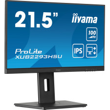 iiyama ProLite XUB2293HSU-B7 monitor de ecrã 54,6 cm (21.5") 1920 x 1080 pixels Full HD LED Preto