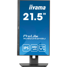 iiyama ProLite XUB2293HSU-B7 monitor de ecrã 54,6 cm (21.5") 1920 x 1080 pixels Full HD LED Preto