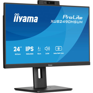 iiyama XUB2490HSUH-B2 monitor de ecrã 60,5 cm (23.8") 1920 x 1080 pixels Full HD LED Preto