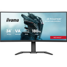 iiyama G-MASTER GCB3484WQSU-B1 monitor de ecrã 86,4 cm (34") 3440 x 1440 pixels UltraWide Quad HD LED Preto