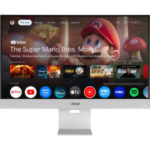 ASUS ZenScreen MS32UC monitor de ecrã 80 cm (31.5") 3840 x 2160 pixels 4K Ultra HD LED Cinzento, Branco