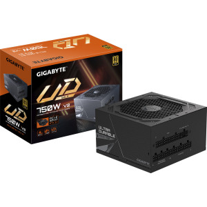 GIGABYTE UD750GM PG5 V2 fonte de alimentação 750 W 20+4 pin ATX ATX Preto