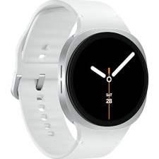 Samsung Galaxy Watch 8 3,81 cm (1.5") AMOLED 44 mm Digital 480 x 480 pixels Ecrã táctil Prateado Wi-Fi GPS