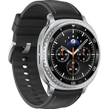 Samsung Galaxy Watch 8 Classic 3,3 cm (1.3") AMOLED 46 mm Digital 438 x 438 pixels Ecrã táctil Prateado Wi-Fi GPS