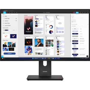 Lenovo ThinkVision T32UD-40 LED display 80 cm (31.5") 3840 x 2160 pixels 4K Ultra HD LCD Preto