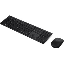 Lenovo 4X31K03957 teclado Rato incluído RF Wireless + Bluetooth Português Cinzento