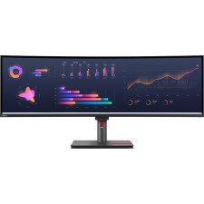 Lenovo ThinkVision P49w-30 LED display 124,5 cm (49") 5120 x 1440 pixels DQHD Preto