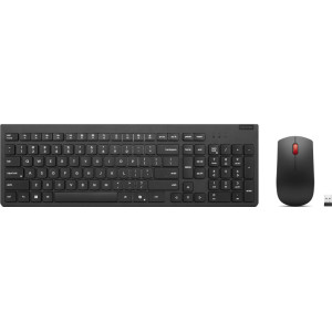 Lenovo 4X31R64479 teclado Rato incluído Escritório RF Wireless Português Preto