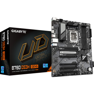 GIGABYTE B760 DS3H GEN5 motherboard Intel B760 Express LGA 1700 ATX