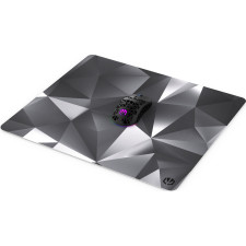 ENDORFY Crystal Black L Tapete Gaming Preto, Branco