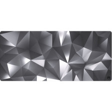 ENDORFY Crystal Black XL Tapete Gaming Preto, Cinzento, Branco