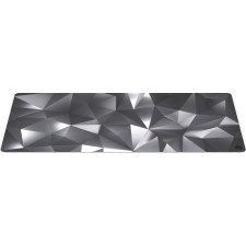 ENDORFY Crystal Black XL Tapete Gaming Preto, Cinzento, Branco