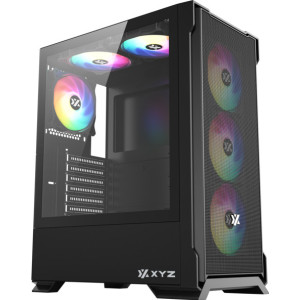 XYZ AIRONE 300-X MESH Midi Tower Preto