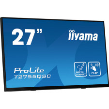 iiyama ProLite T2755QSC-B1 monitor de ecrã 68,6 cm (27") 2560 x 1440 pixels Quad HD LCD Ecrã táctil Preto