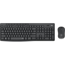 Logitech MK295 Silent Wireless Combo teclado Rato incluído Escritório RF Wireless Português Grafite