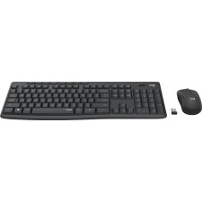 Logitech MK295 Silent Wireless Combo teclado Rato incluído Escritório RF Wireless Português Grafite