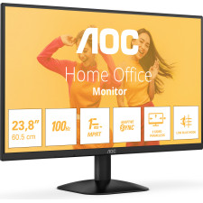 AOC B3 24B35HM2 monitor de ecrã 60,5 cm (23.8") 1920 x 1080 pixels Full HD LED Preto