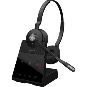 Jabra Engage 65 SE Auscultadores Sem fios Fita de cabeça Escritório Call center Preto
