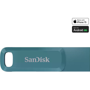SanDisk Ultra Dual Drive Go unidade de memória USB 1 TB USB Type-C 3.2 Gen 1 (3.1 Gen 1) Turquesa