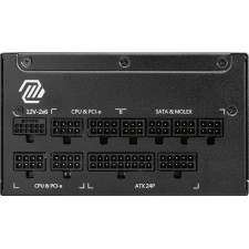 MSI MAG A1000GL PCIE5 II fonte de alimentação 1000 W 24-pin ATX ATX Preto