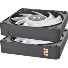 Thermaltake CT120 EX ARGB Caixa de computador Ventoinha 12 cm Preto, Branco 3 unidade(s)