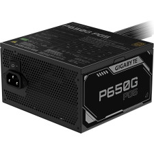 GIGABYTE P650G PCIE 5.1 fonte de alimentação 650 W 20+4 pin ATX ATX Preto