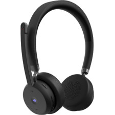 Lenovo Wireless VoIP Headset Auscultadores Sem fios Fita de cabeça Escritório Call center Bluetooth Preto