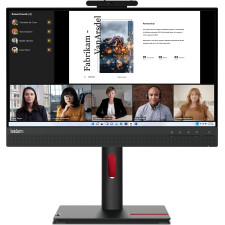 Lenovo ThinkCentre Tiny-In-One 22 Gen 5 LED display 54,6 cm (21.5") 1920 x 1080 pixels Full HD Ecrã táctil Preto