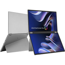 ASUS ZenScreen Duo OLED MQ149CD monitor de ecrã 35,6 cm (14") 1920 x 1200 pixels WUXGA Prateado