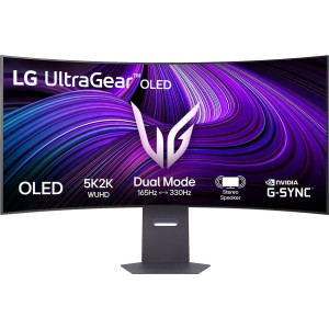 LG 45GX950A-B monitor de ecrã 114,3 cm (45") 5120 x 2160 pixels WUHD OLED Preto