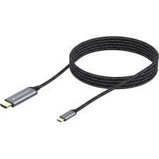 Conceptronic ABBY10G adaptador de cabo de vídeo 2 m USB Type-C HDMI Cinzento