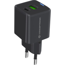 Conceptronic ALTHEA15B carregador de dispositivos móveis Universal Preto AC Carregamento rápido Interior