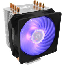 Cooler Master Hyper H410R RGB Processador 9,2 cm Preto, Prateado