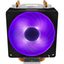 Cooler Master Hyper H410R RGB Processador 9,2 cm Preto, Prateado