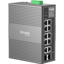 TP-Link Omada IES210GPP switch de rede Gerido Gigabit Ethernet (10 100 1000) Power over Ethernet (PoE) DIN rail Cinzento